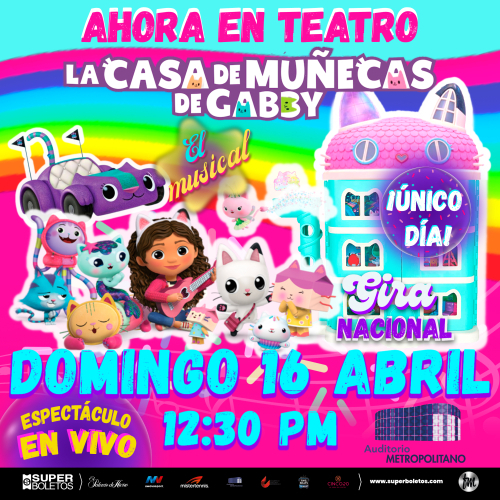 La Casa de Muñecas de Gabby festejará el Día del Niño en Puebla