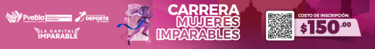 Carrera Mujeres del 1 al 29 de marzo.