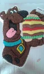 Pastel de Scooby Doo  - Pastelería Annas - Puebla