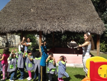 Gran espacio al aire libre para la comodidad de los niños - Colegio Villa Zea - Puebla