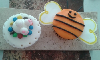 Cupcakes primaverales - Pastelería Annas - Puebla