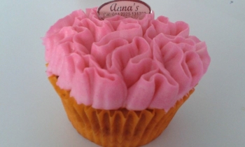 Cupcakes en rosa - Pastelería Annas - Puebla