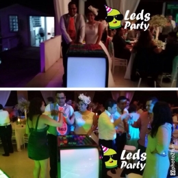 Carrito de shots para tu boda - Leds Party - Pistas iluminadas y servicios para eventos - Puebla