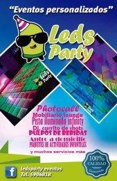 Variedad de servicios para tus eventos - Leds Party - Pistas iluminadas y servicios para eventos - P...