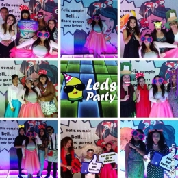 Photocall para tu fiesta de cumpleaños! - Leds Party - Pistas iluminadas y servicios para eventos - ...