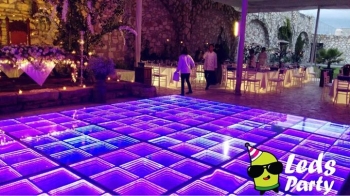 Con nuestra pista iluminada infinity, tu ambientación se verá espectacular - Leds Party - Pistas ilu...