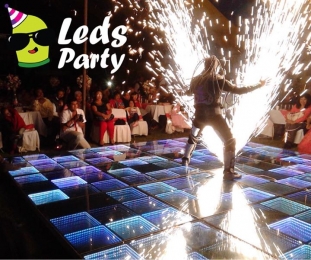 Pista iluminada infinity y performance androide - Leds Party - Pistas iluminadas y servicios para ev...