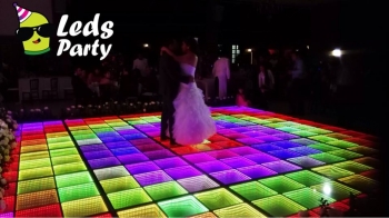 Dale un realce a tu boda y contrata nuestra pista iluminada infinity!! - Leds Party - Pistas ilumina...