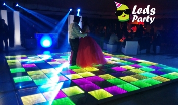 Para tus XV años, pista iluminada infinity!! - Leds Party - Pistas iluminadas y servicios para event...