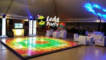 Dale vida a tu evento y contrata nuestra pista iluminada infinity!! - Leds Party - Pistas iluminadas...