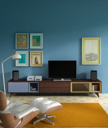 muebles retro, con solo una cabina inferior - BORA cortinas, persianas y decoración - Puebla
