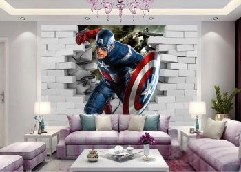 capitan america - BORA cortinas, persianas y decoración - Puebla