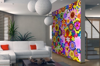 flores de colores - BORA cortinas, persianas y decoración - Puebla