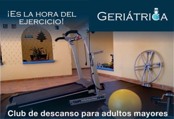 Geriátrica momento de la terapia física - Geriátrica - Puebla