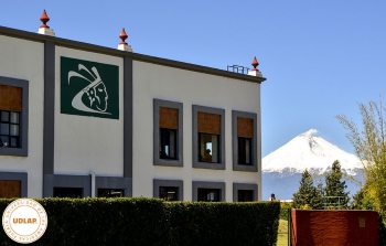 El Popocatépetl  desde el gimnasio de la UDLAP - UDLAP - Universidad de las Américas Puebla - Puebla...