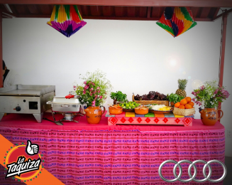 La Taquiza también está en los mejores eventos, está vez con Audi. - La Taquiza - Puebla