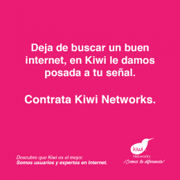 Deja de buscar un buen internet, en Kiwi le damos posada a tu señal - Kiwi Networks - Puebla
