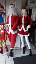 Disfraz de Santa Claus para hombre y mujer - La Fábrica del Disfraz - Puebla