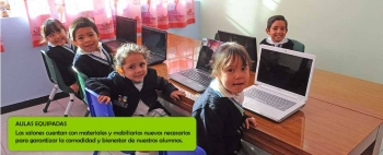 Nuestras aulas equipadas cuentan con materiales y mobiliarios nuevos necesarios para garantizar la c...