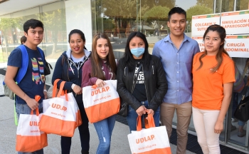 Jóvenes de bachillerato y preparatoria de diferentes estados de la República Mexicana, se reunieron ...