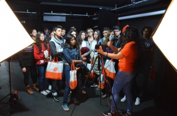 Jóvenes de bachillerato y preparatoria de diferentes estados de la República Mexicana, se reunieron ...