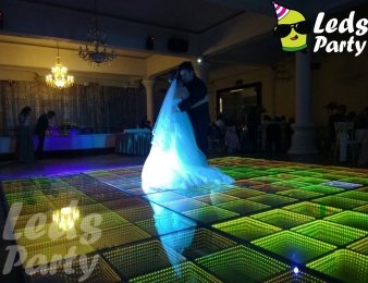 Pista iluminada infinity para tu boda!! - Leds Party - Pistas iluminadas y servicios para eventos - ...