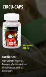 Auxiliar en ardor y pesadez de piernas  - Tienda Naturista El Hierberito - Puebla