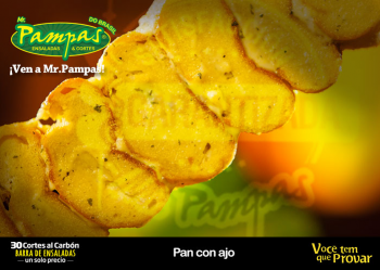 Pan con ajo - Mr. Pampas - Puebla