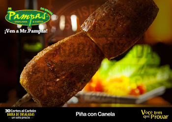 Piña con canela - Mr. Pampas - Puebla