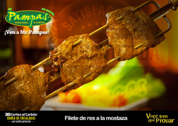 Filete de res a la mostaza - Mr. Pampas - Puebla