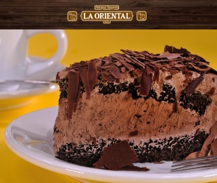 Pastel de chocolate la Oriental  - Antigua Taquería La Oriental - Puebla