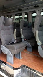 *Asientos reclinables
*cinturones de seguridad - Renta de camionetas - Electravel Viajes - Puebla