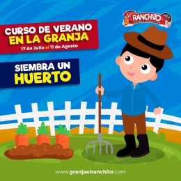 Aprenderán a cultivar y cuidar la madre tierra. - Granja Didáctica El Ranchito - Puebla