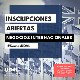 Inscripciones abiertas en Negocios Internacionales # somos UDAL - UDAL - Universidad de América Lati...