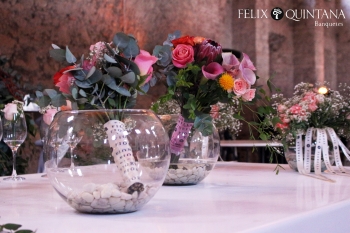 Las flores siempre son muy importante y trabajamos de la mano de la marca @Fiorella. - Felix Quintan...