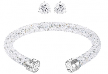 SWAROVSKI CRYSTALDUST SOLITAIRE SET - Bauer Joyeros - Puebla