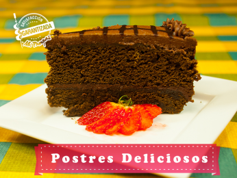 Delicioso pastel de chocolate - Mr. Pampas - Puebla