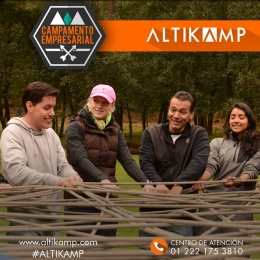 Campamento empresarial - ALTIKAMP - Campamentos escolares y empresariales en Puebla - Puebla