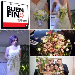 Adornos florales para boda con hasta 50% de descuento - Vincent Boutique Floral - Puebla