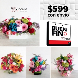 Este Buen Fin podrás encontrar diseños florales exclusivos con increíbles descuentos - Vincent Bouti...
