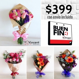 Hermosos  arreglos florales con descuento - Vincent Boutique Floral - Puebla