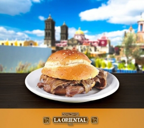 Has probado nuestras deliciosas Cemitas con carne Árabe - Antigua Taquería La Oriental - Puebla