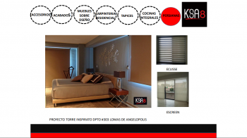 Persianas - K'SA8 - Decoración de interiores. - Puebla