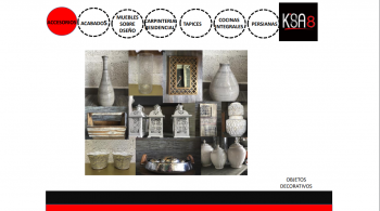 Accesorios - K'SA8 - Decoración de interiores. - Puebla