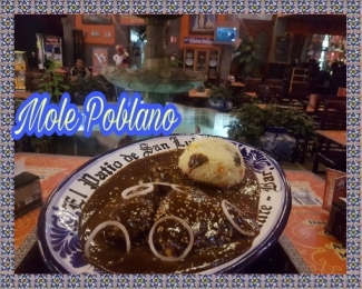 Restaurante El Patio de San Luis - Mole poblano  - Restaurante El Patio de San Luis - Puebla