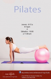 Haz pilates con nosotros los jueves o sábados - Mua Infinita Centro de Bienestar & Yoga Studio - Mua...