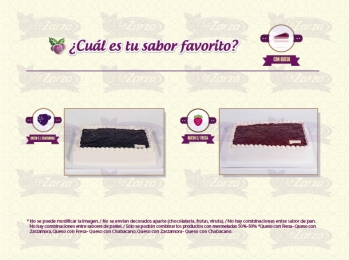 Contamos con más de 10 sabores. - Pastelería La Zarza - Puebla
