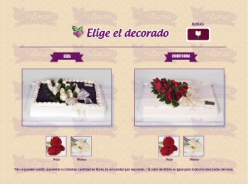 Elige tu ramo de bodas favorito. - Pastelería La Zarza - Puebla