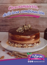 Prueba el nuevo pastel 
 Chocoamaretto, una delicia para tu paladar. - Pastelería La Zarza - Puebla...