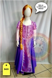 Disfraz de Rapunzel - La Fábrica del Disfraz - Puebla